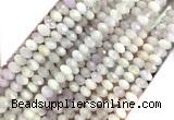 NABS02 15 inches 5*8mm faceted rondelle lavender amethyst beads