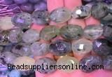 NGBS31 15 inches 12*16 - 13*18mm faceted nuggets prehnite beads