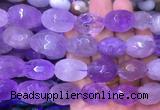 NGBS45 15 inches 12*16 - 13*18mm faceted nuggets amethyst beads