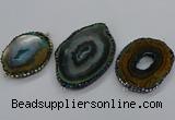 NGC1745 35*45mm - 45*60mm freeform opal gemstone connectors