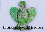 NGP101 Dyed imperial jasper gemstone pendants set jewelry wholesale