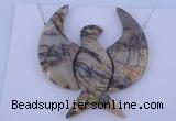 NGP11 Picasso jasper gemstone pendants set jewelry wholesale