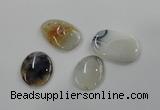 NGP1187 30*40mm - 40*50mm freeform agate gemstone pendants wholesale