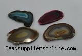 NGP1190 35*50mm - 40*70mm freeform agate gemstone pendants wholesale