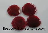 NGP1209 40*45mm - 50*65mm freeform agate gemstone pendants wholesale