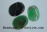 NGP1235 45*60mm - 55*65mm freeform agate gemstone pendants wholesale