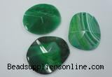 NGP1247 40*50mm - 45*55mm freeform agate gemstone pendants wholesale