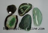 NGP1261 35*45mm - 45*70mm freeform agate gemstone pendants wholesale