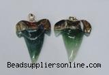 NGP1591 32*42mm - 35*45mm agate gemstone pendants