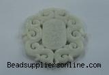 NGP1603 71*71mm Carved natural hetian jade pendants wholesale