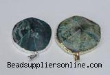 NGP1666 30*35mm - 35*40mm freeform agate gemstone pendants