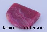 NGP198 12*34*45mm dyed rhodochrosite gemstone pendant wholesale