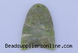 NGP202 30*42mm fashion peridot gemstone pendant jewelry wholesale