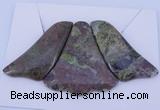 NGP24 Green rain forest stone pendants set jewelry wholesale