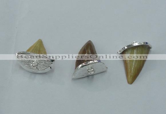 NGP2497 18*20mm - 22*25mm shark teeth pendants wholesale