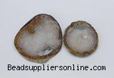 NGP2710 45*50mm - 55*75mm freeform druzy agate pendants