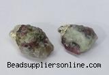 NGP2955 15*30mm - 25*40mm freeform tourmaline pendants wholesale