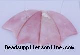 NGP33 Fashion pink opal gemstone pendants set jewelry wholesale