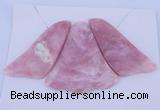 NGP35 Fashion pink opal gemstone pendants set jewelry wholesale