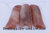 NGP38 Fashion red quartz gemstone pendants set jewelry wholesale