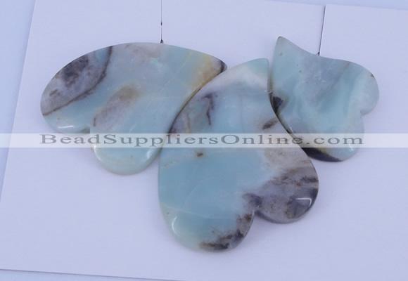 NGP41 Fashion amazonite gemstone pendants set jewelry wholesale