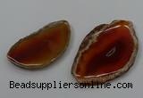 NGP4258 35*50mm - 45*80mm freefrom agate pendants wholesale