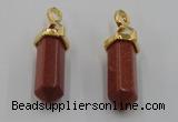 NGP5031 8*30mm sticks goldstone pendants wholesale