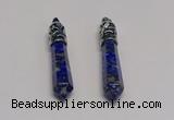 NGP5409 10*65mm sticks lapis lazuli gemstone pendants wholesale