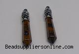 NGP5410 10*65mm sticks mahogany obsidian pendants wholesale