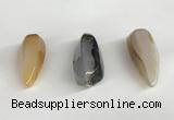 NGP5571 18*40mm - 23*58mm teardrop agate gemstone pendants