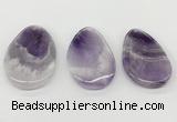 NGP5855 30*50mm - 40*60mm freeform dogtooth amethyst pendants