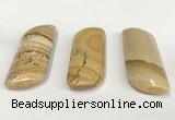 NGP5872 20*55mm - 22*60mm marquise picture jasper pendants