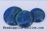 NGP68 Fashion chrysocolla gemstone pendants set jewelry wholesale