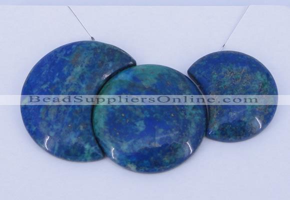 NGP68 Fashion chrysocolla gemstone pendants set jewelry wholesale