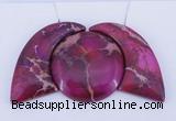 NGP85 Dyed imperial jasper gemstone pendants set jewelry wholesale