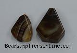 NGP8664 20*40mm - 40*50mm freeform agate pendants wholesale