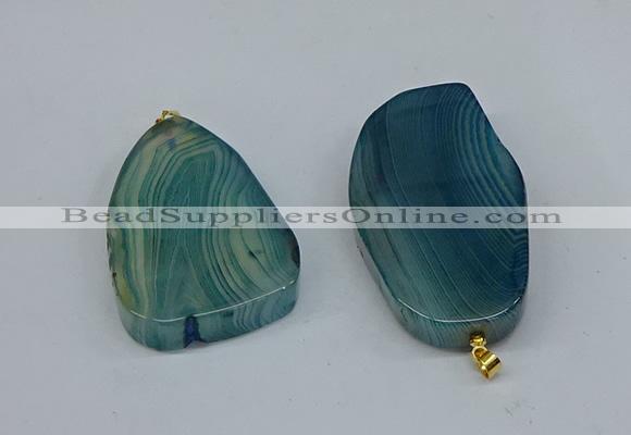 NGP8718 28*38mm - 40*45mm freeform agate pendants wholesale