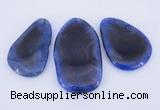 NGP881 5PCS 35-45mm*60-75mm freeform agate gemstone pendants