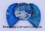 NGP89 Dyed imperial jasper gemstone pendants set jewelry wholesale