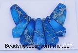 NGP91 Dyed imperial jasper gemstone pendants set jewelry wholesale