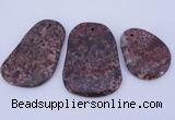 NGP941 5PCS 35-45mm*45-65mm freeform jasper gemstone pendants