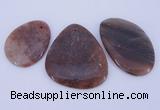 NGP942 5PCS 35-45mm*45-60mm freeform jasper gemstone pendants