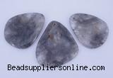 NGP949 5PCS 40-55mm*55-65mm freeform cloudy quartz gemstone pendants