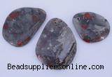 NGP953 5PCS 35-50mm*45-60mm freeform jasper gemstone pendants