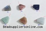 NGP9743 14*16mm mixed gemstone pendants wholesale