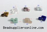 NGP9745 11*15mm mixed gemstone pendants wholesale