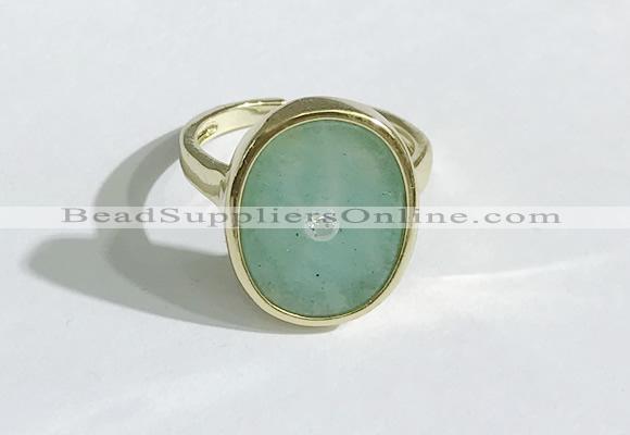 NGR1126 14*17mm oval gemstone rings wholesale