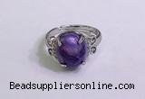 NGR3023 925 sterling silver with 10*12mm oval charoite rings