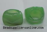 NGR42 20*30*35mm faceted freeform agate gemstone rings