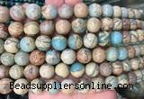 NSBS01 15 inches 12mm round serpentine Jasper beads wholesale